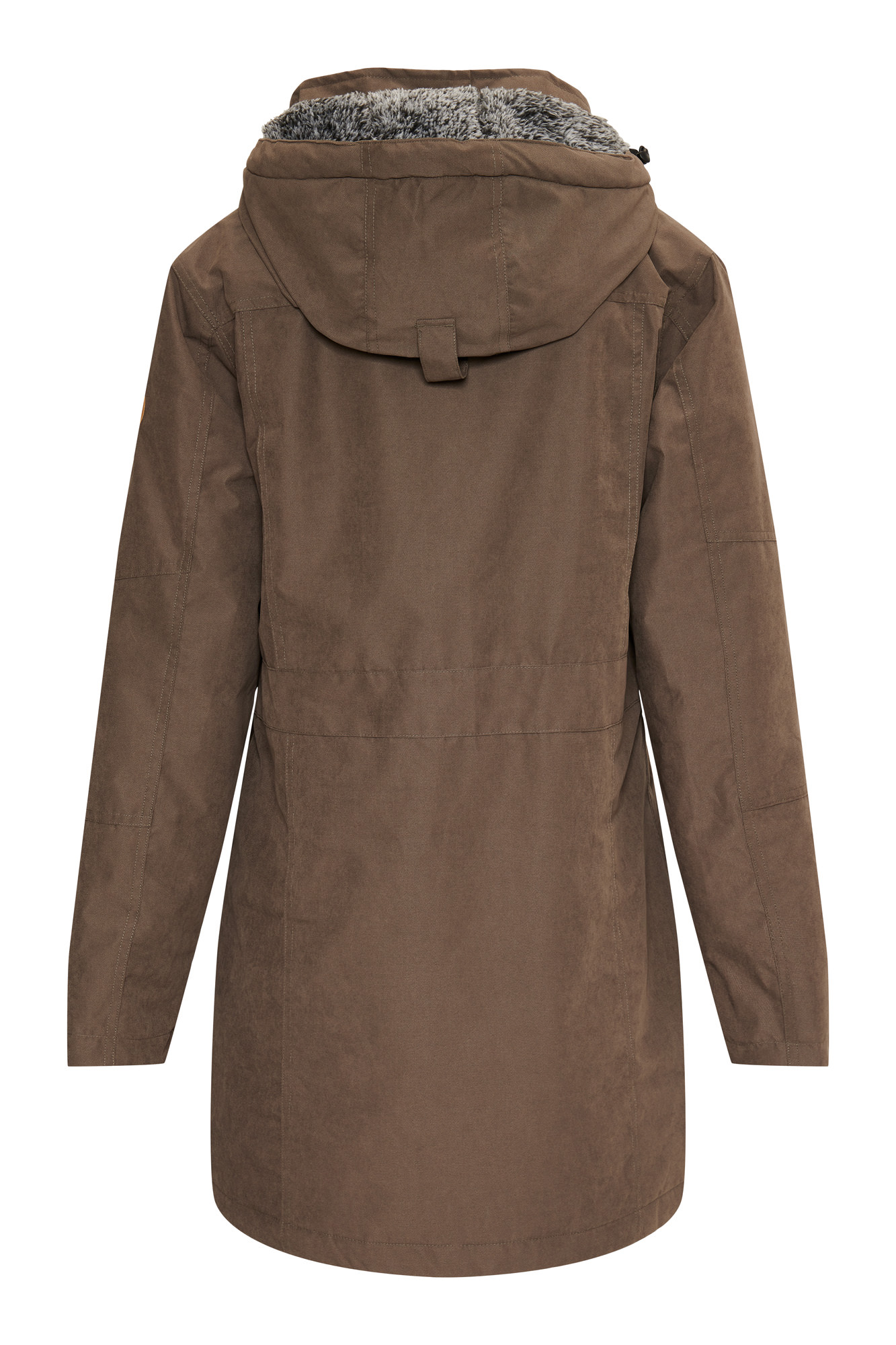 brown outdoor jacket