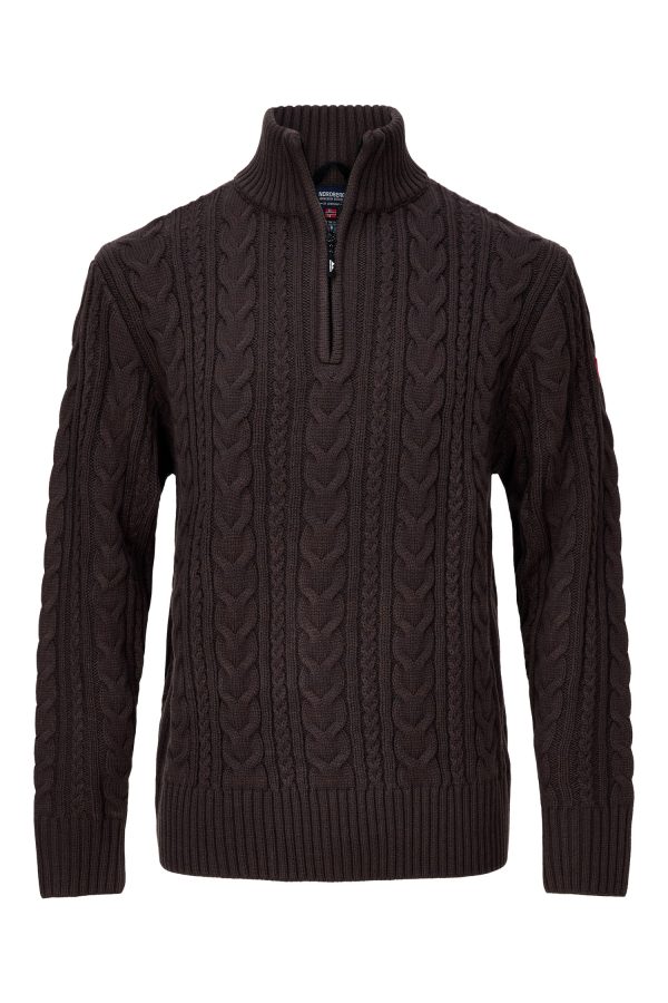 Kol Men's Half Zip Sweater - Image 7