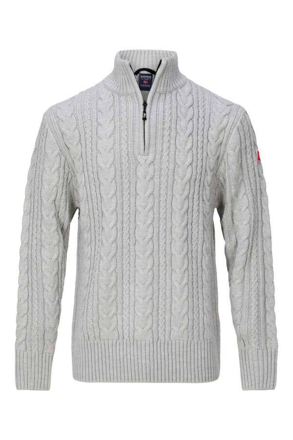Kol Men's Half Zip Sweater - Image 9